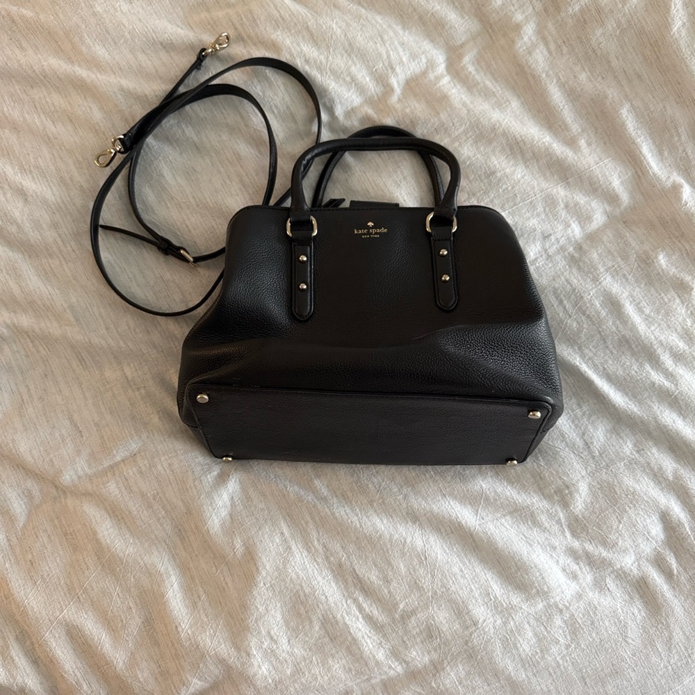 Black Leather Handbag